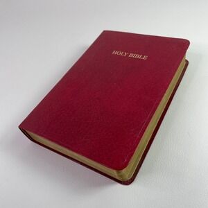 Holy Bible Revised Standard Red Letter Old/New Holman 1982 Redi-Reference ~Read
